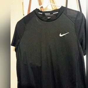 Woman's sheer Nike dri-fit shirt